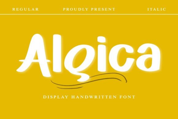 Algica: A Font That Speaks Volumes