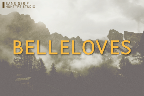 Belleloves Font: Modern Typography for Web Design