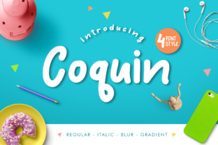 Coquin: A Handwritten Font for Creative Design