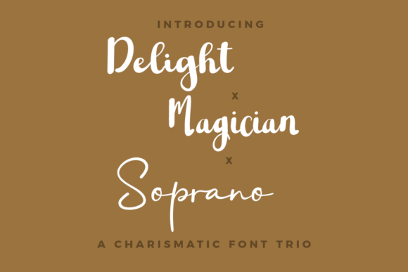 Delight, Magician, Soprano Trio Font