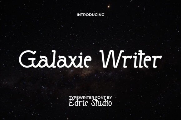 Galaxie Writer: A Stylish Font for Campaigns