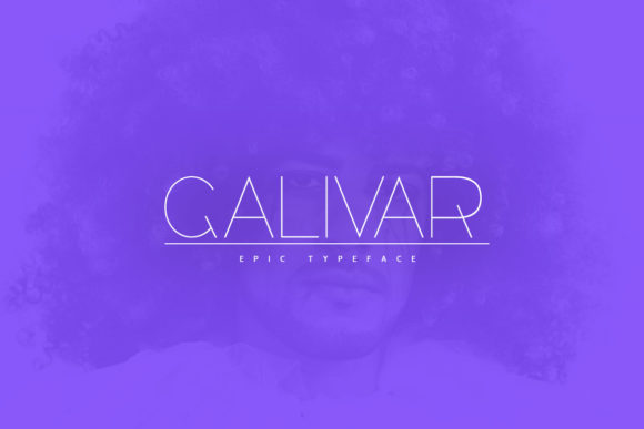 Galivar Font: Modern Simplicity for Web Design