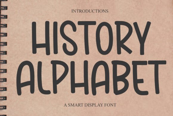 History Alphabet: A Font for Business Charm