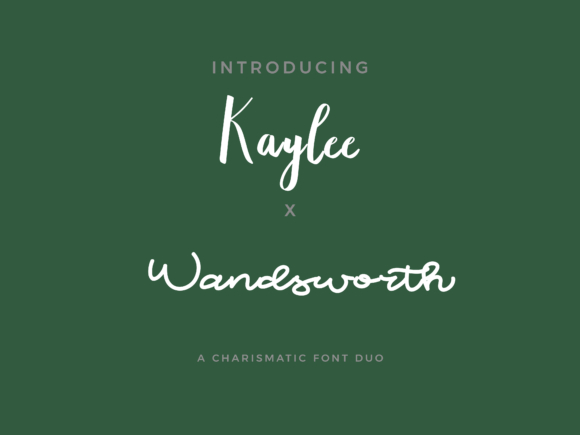 Kaylee X Wandsworth Duo Font