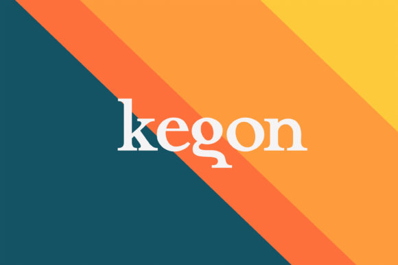 Kegon: A Modern Serif for Creative Projects
