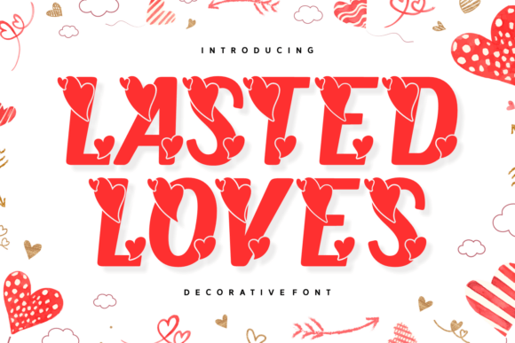 Lasted Loves: A Decorative Font with Heart