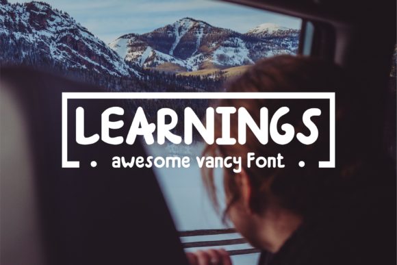 Learnings: A Stylish Font for Makers
