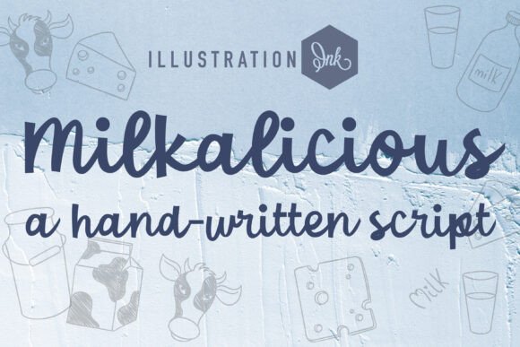 Milkalicious: A Font That Adds Whimsy to Business