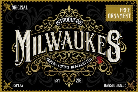 Milwaukes: A Bold Font for Business Branding