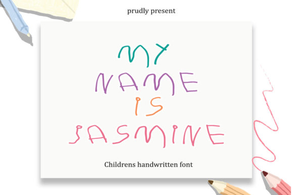 My Name is Jasmine Font for Business