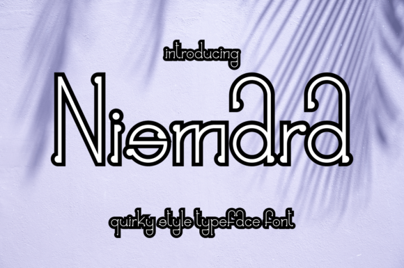 Nismara: A Stylish Serif Font for Web Design