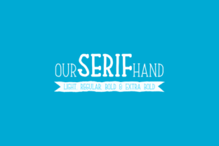 Our Serif Hand Family: Elegant Typography for Digital Marketing