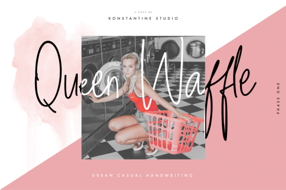Queen Waffle: A Casual Handwriting Font