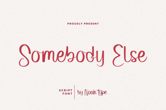 Somebody Else Font: Handwritten Elegance