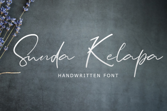 Sunda Kelapa Font: Elegant Script for Business