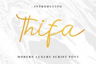 Thifa: A Handwritten Font for Web Design